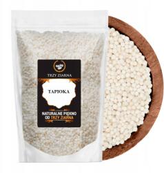 Trzy ziarna Tápióka Keményítő Granulátum 1kg manióka golyók manióka gyöngyök buborékokhoz 1000g (TAPIOKA KULKI 1kg)