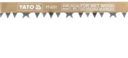 TOYA - Fűrészlap nedves fához 450mm