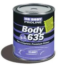 HB BODY PRIMER 635 5: 1 töltőszürke 0, 8L