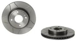 BREMBO Féktárcsa hornyolt Ø258mm 09. A968.76