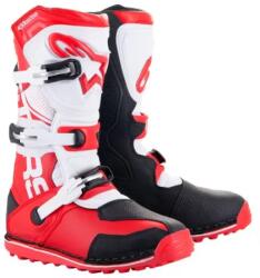Alpinestars TECH TRIAL cipő, ALPINESTARS (fehér/piros fluo/fekete, 39-es méret)