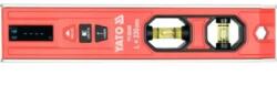 TOYA - Alumínium torpedó vízmérték 230mm