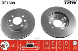 TRW Féktárcsa szellőző Ø236mm DF1609