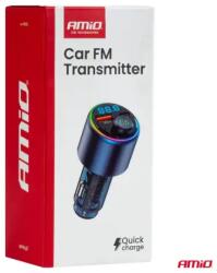 AMiO FM adó 1xUSB-A 1xUSB-C 12/24V