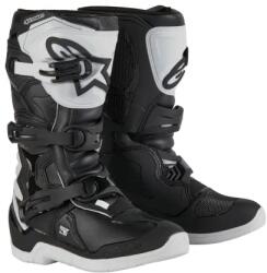 Alpinestars TECH 3S YOUTH cipő, ALPINESTARS, gyerek (fehér/fekete, 40.5-ös méret)