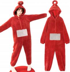  Onesie Teletubbies Pizsama Jelmez Teletubbies Jelmez Piros XL (PJ-40)