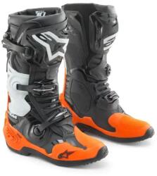 KTM ALPINESTARS TECH 10 cipő, KTM (fekete/narancs, 42-es méret)