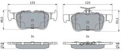 Bosch fékbetét készlet 0 986 494 888