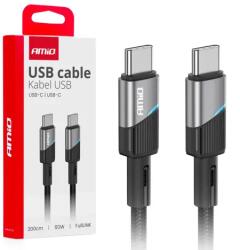 AMIO kábel ' USB-C - USB-C 60W 200cm FullLINK - runder - 1 820 Ft