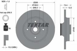 TEXTAR Féktárcsa tömör Ø268mm 92168703