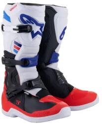 Alpinestars TECH 3 cipő, ALPINESTARS (fehér/fekete/kék/piros, 39-es méret)