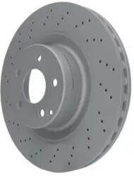 ATE Evett fékkorong lyukasztás/belső hűtött Ø345mm 24.0132-0125.1