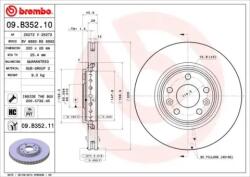 BREMBO Féktárcsa Ø320mm 09. B352.11