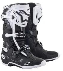 Alpinestars cipő TECH 10, ALPINESTARS (fekete/fehér, 44.5-ös méret)