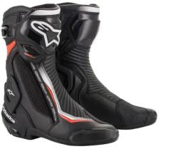Alpinestars SMX Plus V2 cipő, ALPINESTARS (fekete/fehér/piros fluo, 46-os méret)