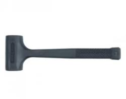 TOYA - Teljes gumi visszarúgásmentes kalapács, töltött, 1.3kg