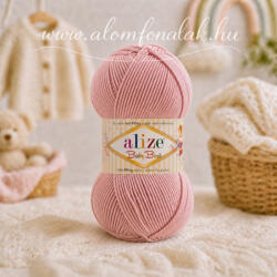 alize Baby Best 161 - púder rózsaszín (10% bambusz, gyermek) (best28)