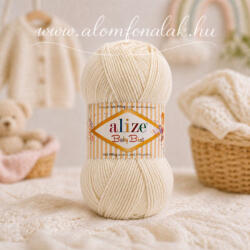 alize Baby Best 01 - vajszínü (10% bambusz, gyermek fonal) (best04)