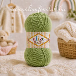 alize Baby Best 485 - zöld (10% bambusz, gyermek fonal) (best46)