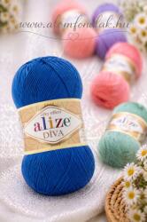 alize Diva 132 - királykék (akril fonal) (lil272)