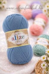 alize Diva 350 - tengerkék (akril fonal) (lil28)