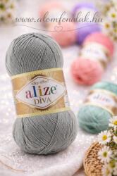 alize Diva 87 - szürke (akril fonal) (lil33)