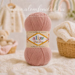 alize Baby Best 354 - rózsa (10% bambusz, gyermek fonal) (best31)