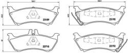 BREMBO fékbetét készlet P50 044