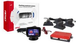 AMiO parkolóasszisztens LED-GRAF 4 érzékelős fekete TRUCK 19mm
