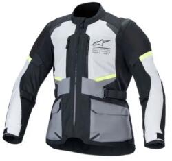 Alpinestars ANDES AIR DRYSTAR dzseki, ALPINESTARS (világos szürke/ sötétszürke/fekete/fluo sárga, L méret)