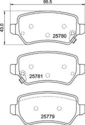 BREMBO fékbetét készlet P30 120