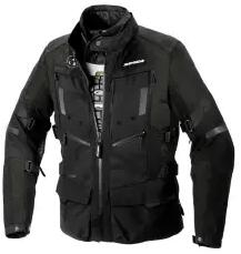 SPIDI kabát 4SEASON EVO, SPIDI (fekete/sötétzöld, 4XL méret)