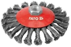 TOYA - Drótkefe oldalsó M14 x 125mm
