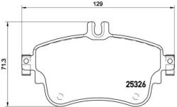 BREMBO fékbetét készlet P50 094X