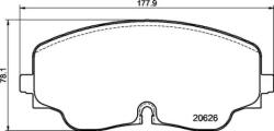 BREMBO fékbetét készlet, tárcsafék P85 193
