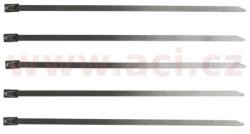 * szorítószalag rozsdamentes W4 típusú, 4, 5x370 mm (5 db-os készlet)