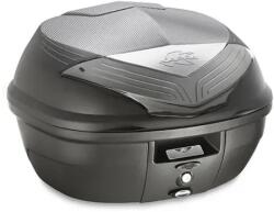 KAPPA K355NT MONOLOCK doboztartó, KAPPA (35L, fekete fényezetlen + füstös visszaverődés)