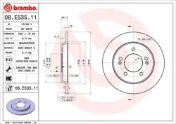 BREMBO Brake Disc - Lacqued 08. e535.11