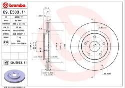 BREMBO Brake Disc - Lacqued 09. E533.11