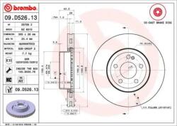 BREMBO Féktárcsa Féktárcsa kétrészes Ø305mm 09. D526.13