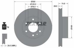 TEXTAR Féktárcsa szellőző Ø300mm 92155900
