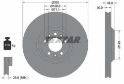 TEXTAR Féktárcsa szellőző Ø330mm 92129503