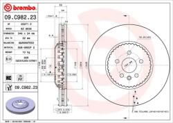 BREMBO féktárcsa 09. C982.23