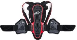 Alpinestars hátvédő Nucleon KR-3, ALPINESTARS (fekete/piros/szürke, XS méret)