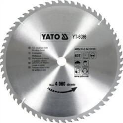 TOYA - Vidiás fűrészlap fára 400x30mm 60 fog