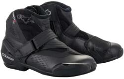 Alpinestars SMX-1 R VENTED cipő, ALPINESTARS (fekete, perforált bélés, 44-es méret)