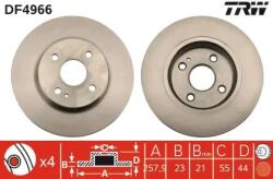TRW Féktárcsa szellőző Ø258mm DF4966