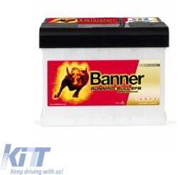  Car Battery 12V 65Ah Right Banner Running Bull EFB Pro 620A (EN) Start Stop 56511 (CGRCMAR6041171)