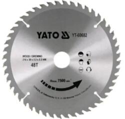 TOYA - Keményfém lapkás fűrészlap fára 216x30mm 48 foggal