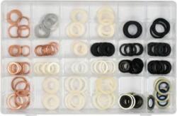 YATO - Alátétek (Alu, Cu, Nylon, NBR, FIBER) készlet 120db